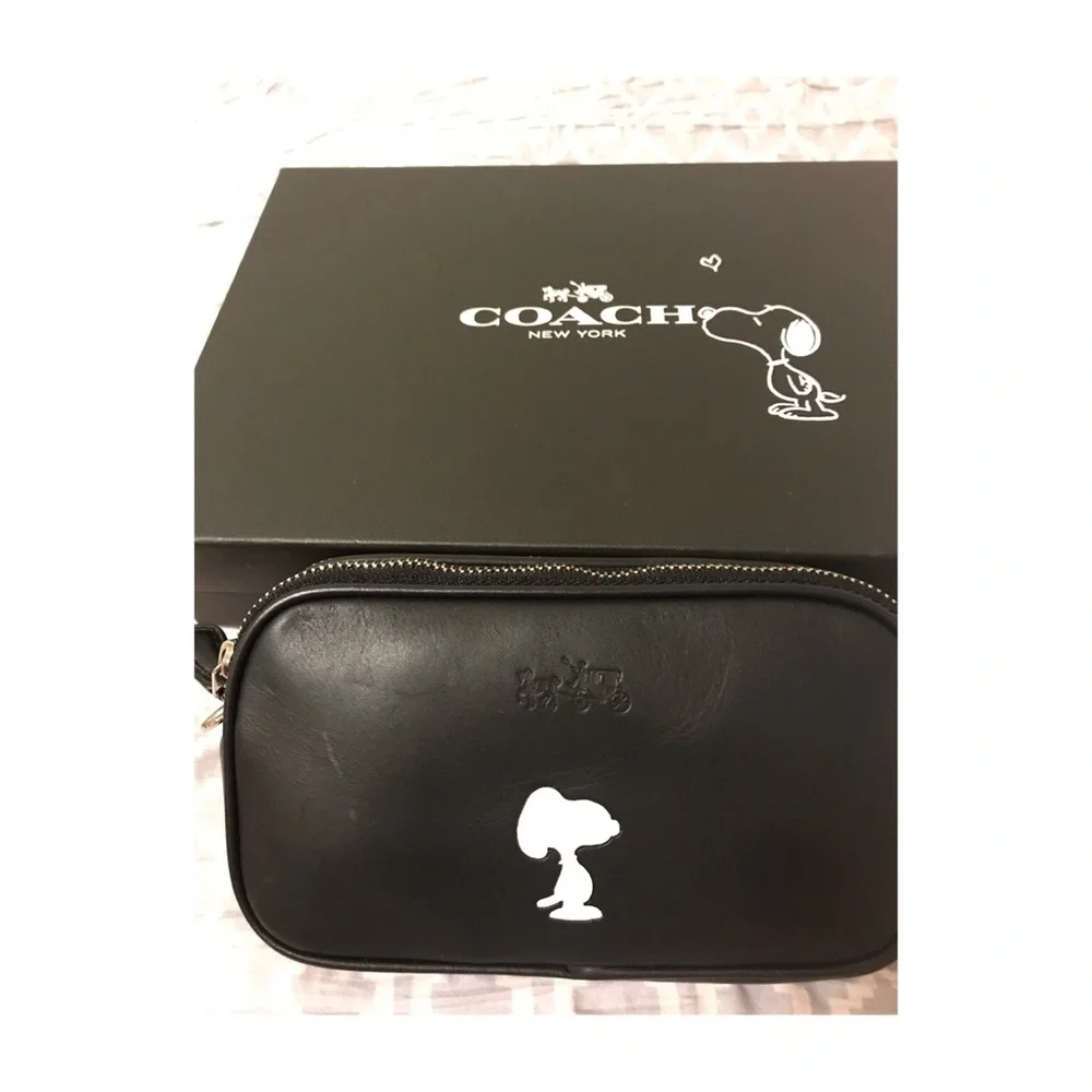 Coach x Snoopy Mini Crossbody Purse - Picture 1 of 4